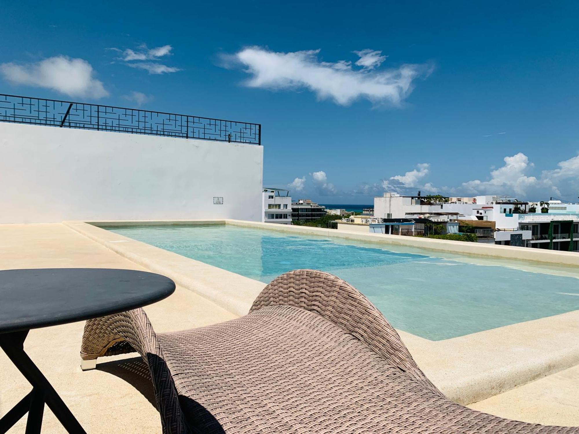 Rentas Vacacionales Torre Diez Playa del Carmen Exterior foto